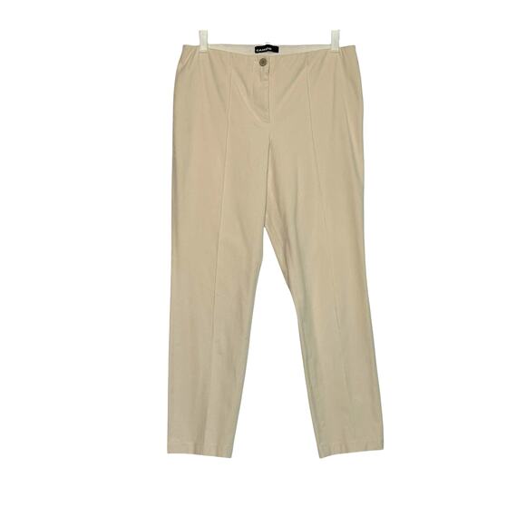 Cambio cream flat front low rise pants size Medium - Picture 4 of 5